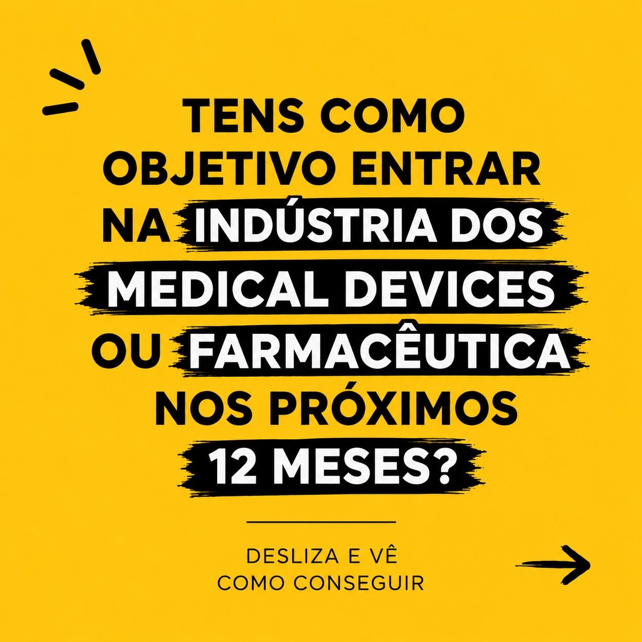 Medical Sales Training Academy Facebook ad: Mudar de carreira não tem de ser difícil.