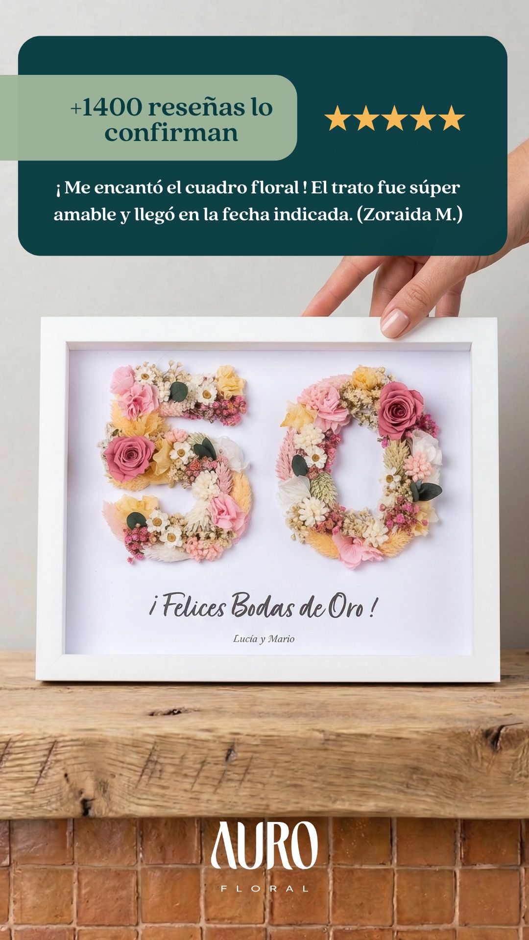 Auro Floral Facebook ad from Aug 29, 2026