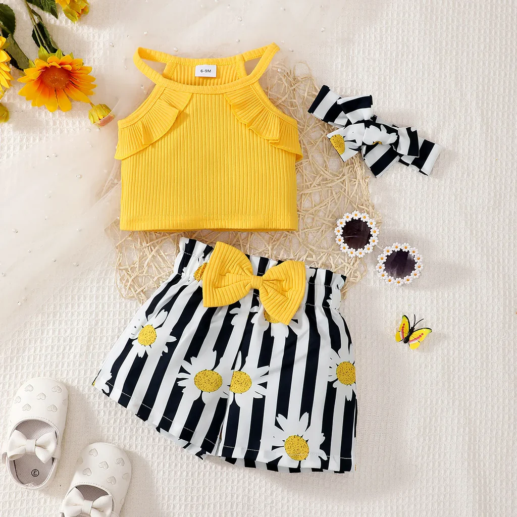 Elite Outlet Store Facebook ad: Baby Girls Toddler Floral Clothes Set, Elite Outlet Store