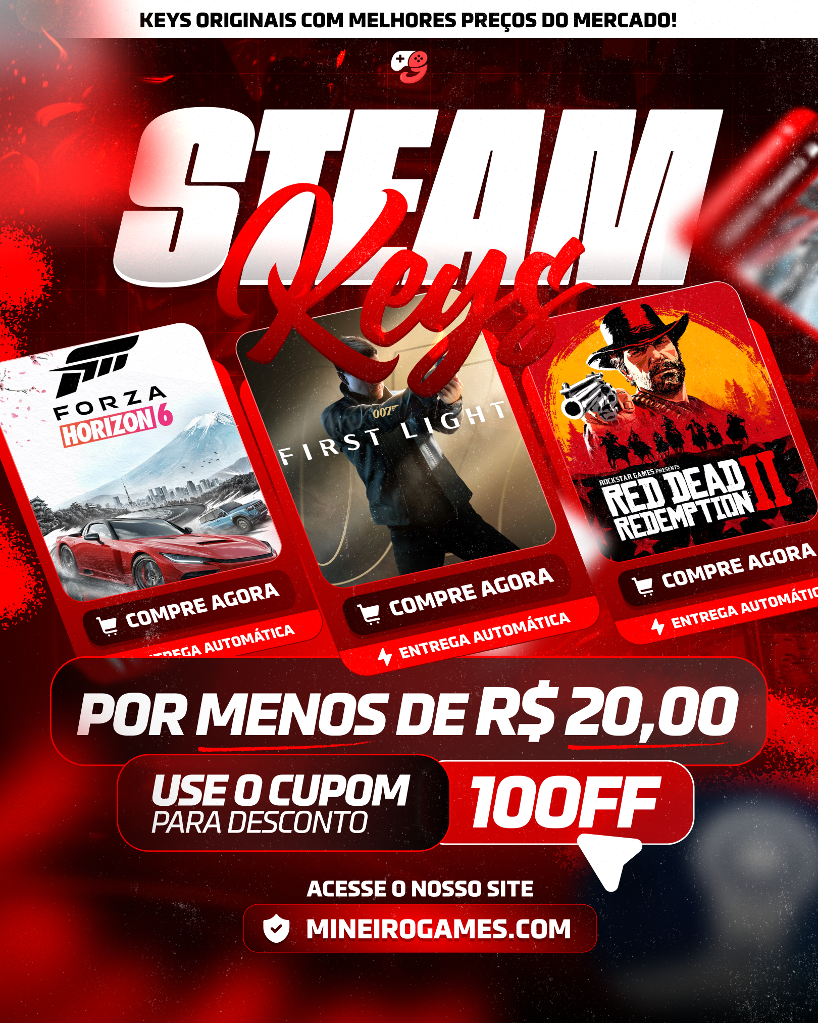 Mineiro Games Facebook ad