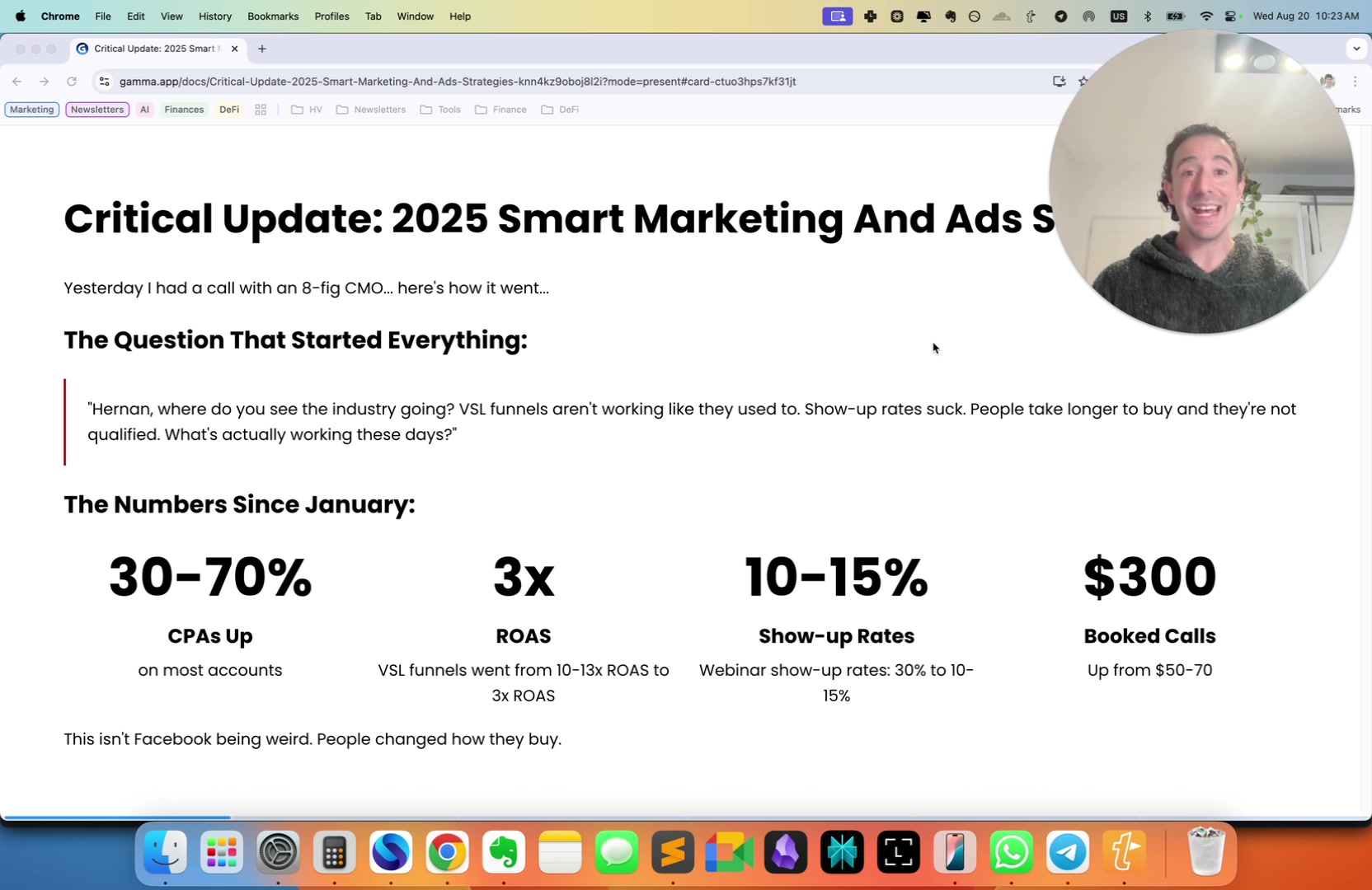 Hernan Vazquez Facebook ad: CRITCAL UPDATE: What's Actually Working In 2025