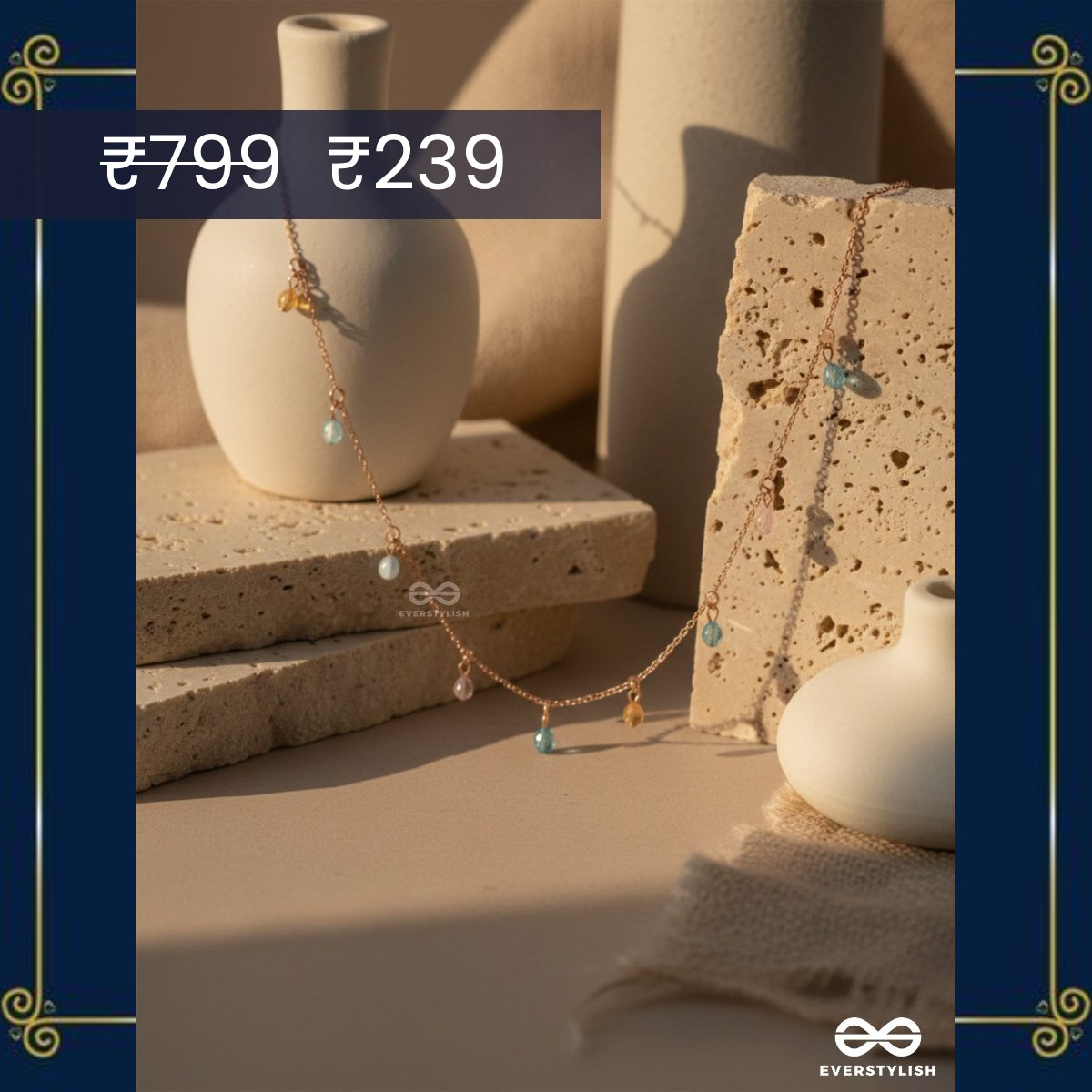 EverStylish.com Facebook ad: BF after grabbing jewellery at 70% off: no…