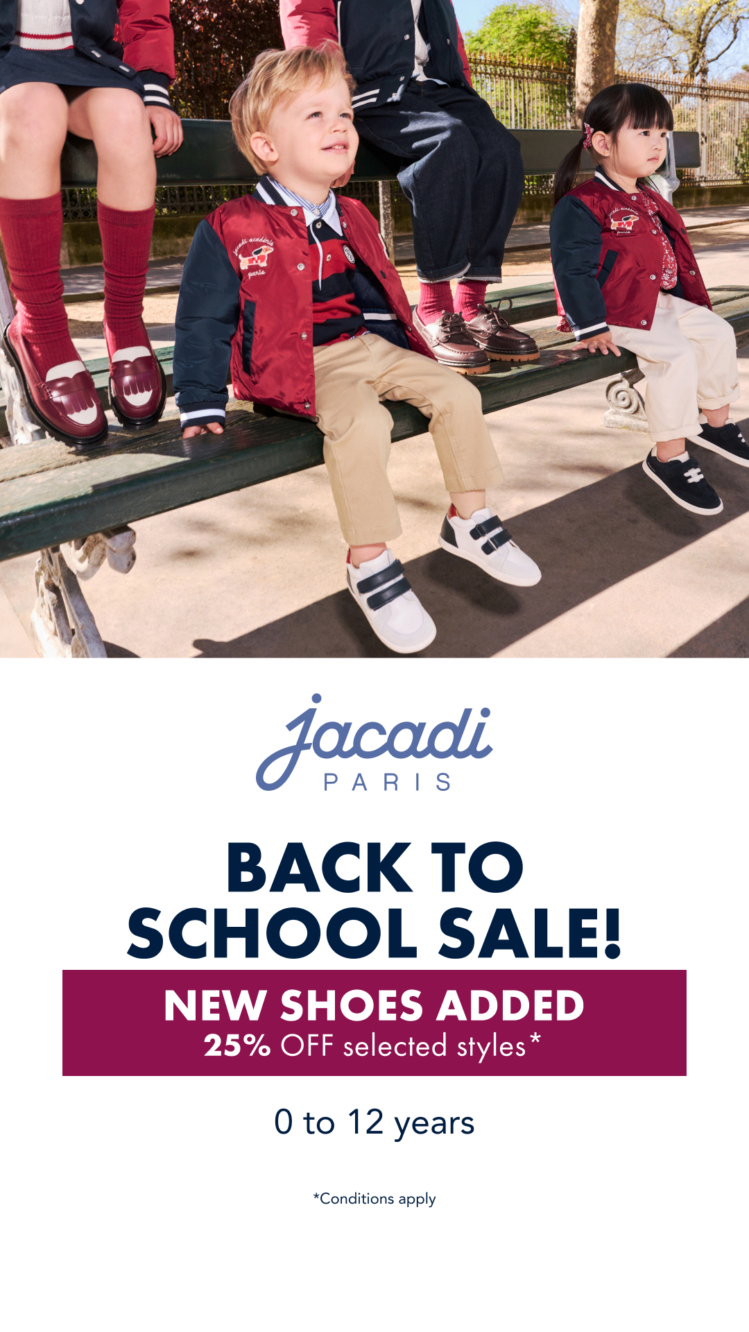 Jacadi Facebook ad