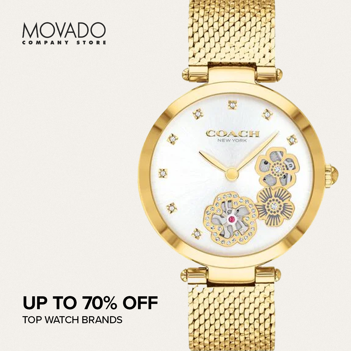 Movado Company Stores Facebook ad
