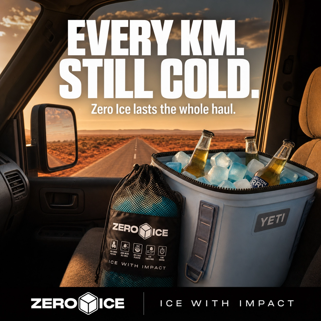 ZERO ICE Facebook ad