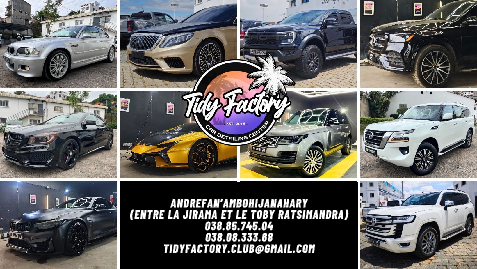 Tidy Factory Facebook ad: Le N°1 du detailing et de l'esthétique auto…