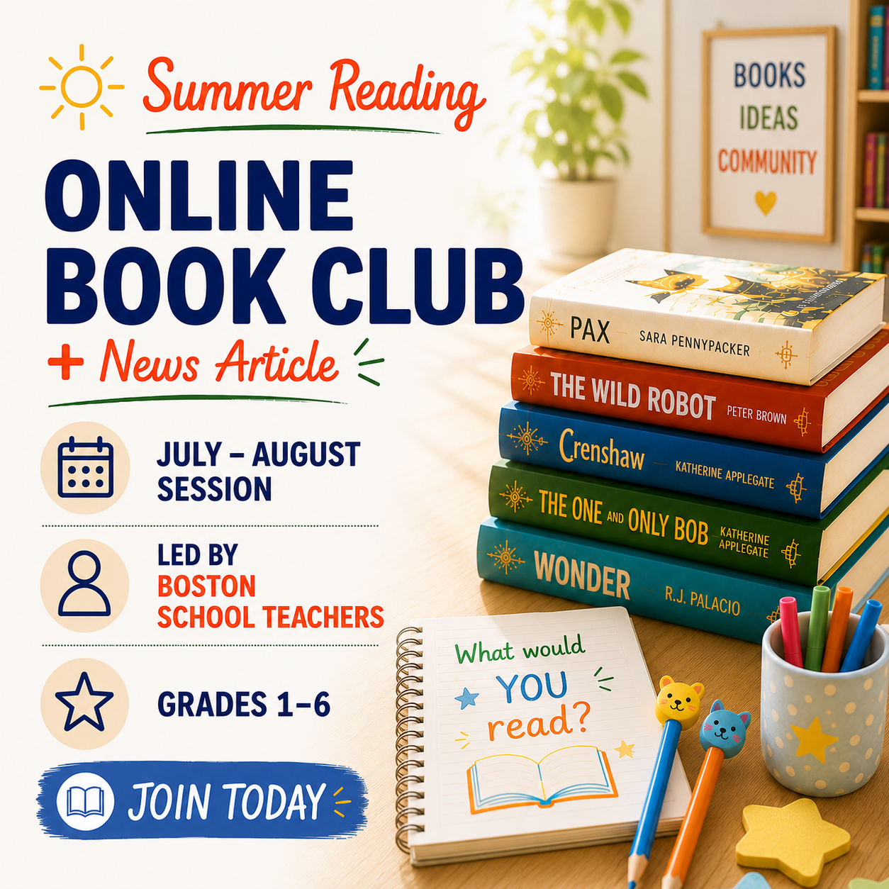 Club Book & Joy Facebook ad from Jul 10, 2026