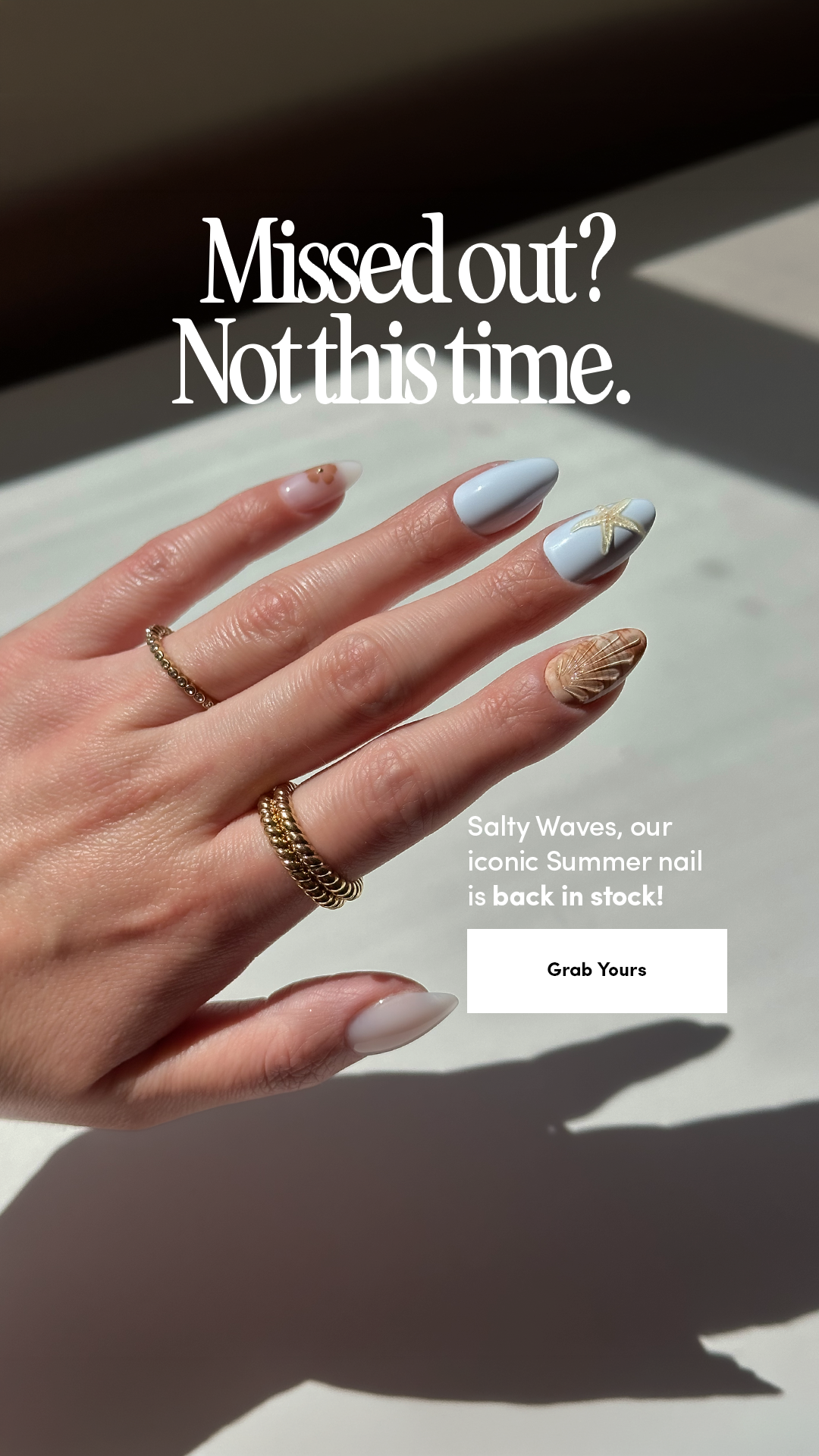 Glamnetic Facebook ad