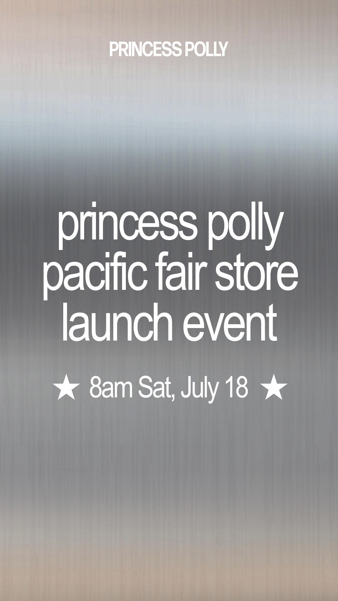 PRINCESS POLLY Facebook ad