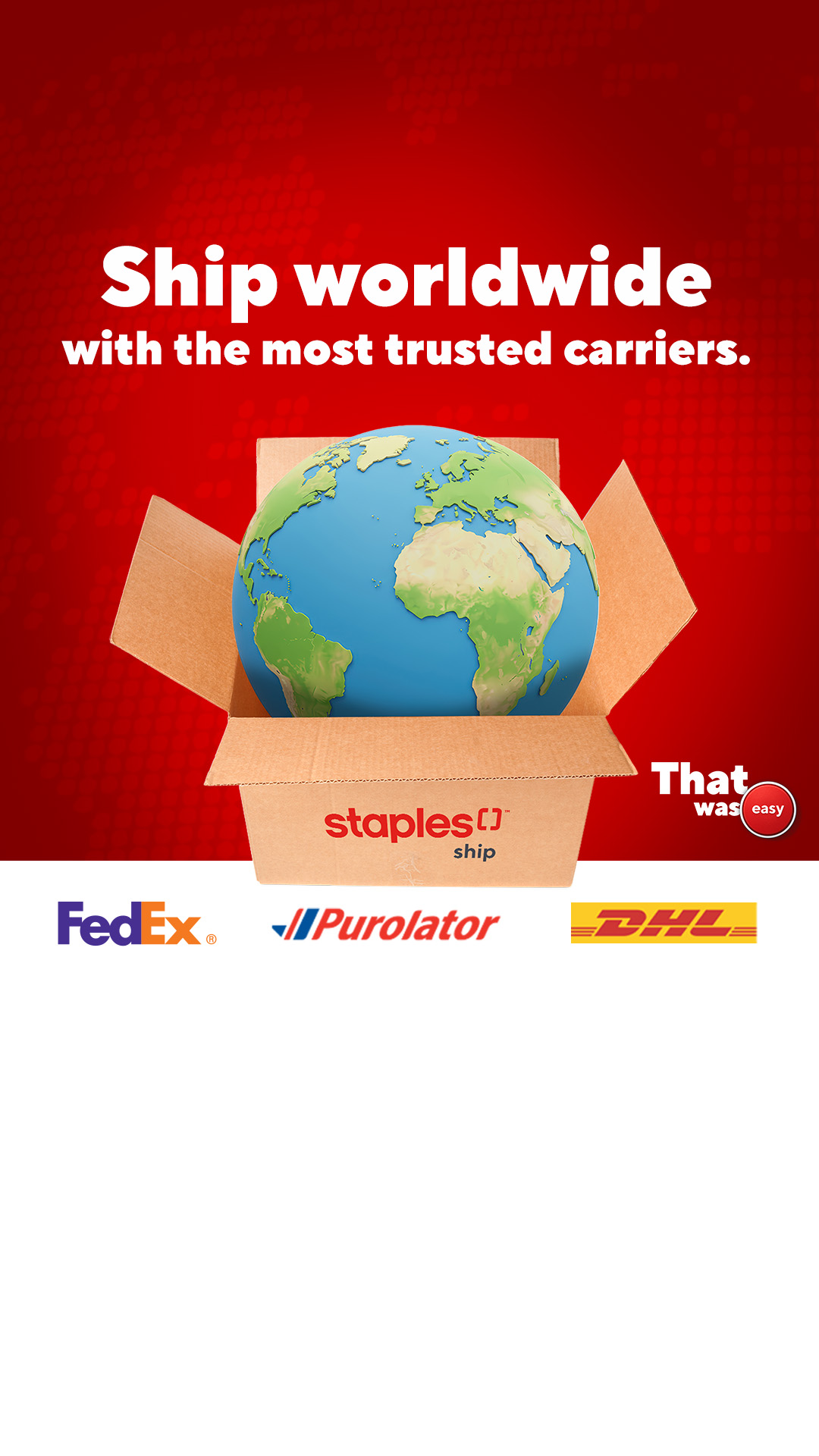 Staples Canada Facebook ad