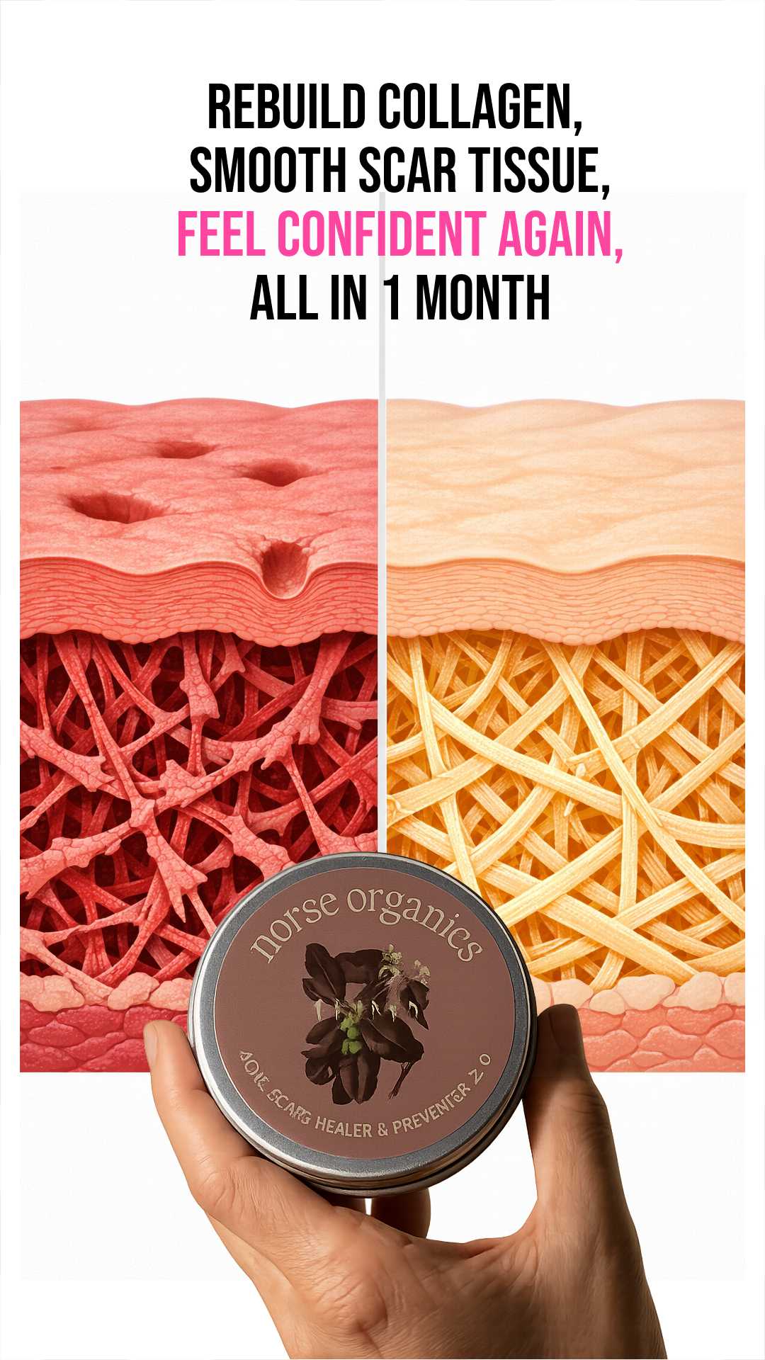 Norse Organics Facebook ad