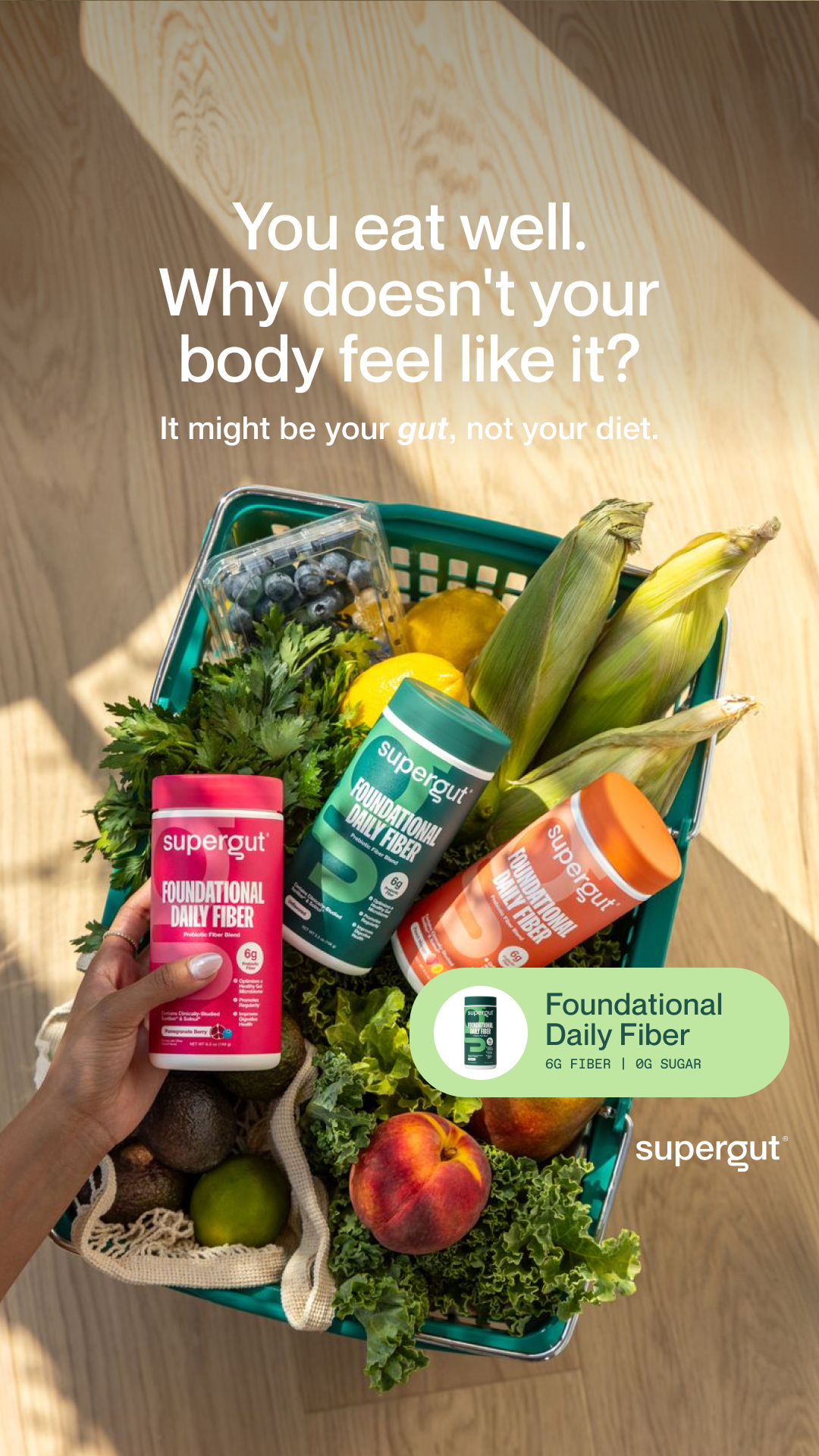 Supergut Facebook ad