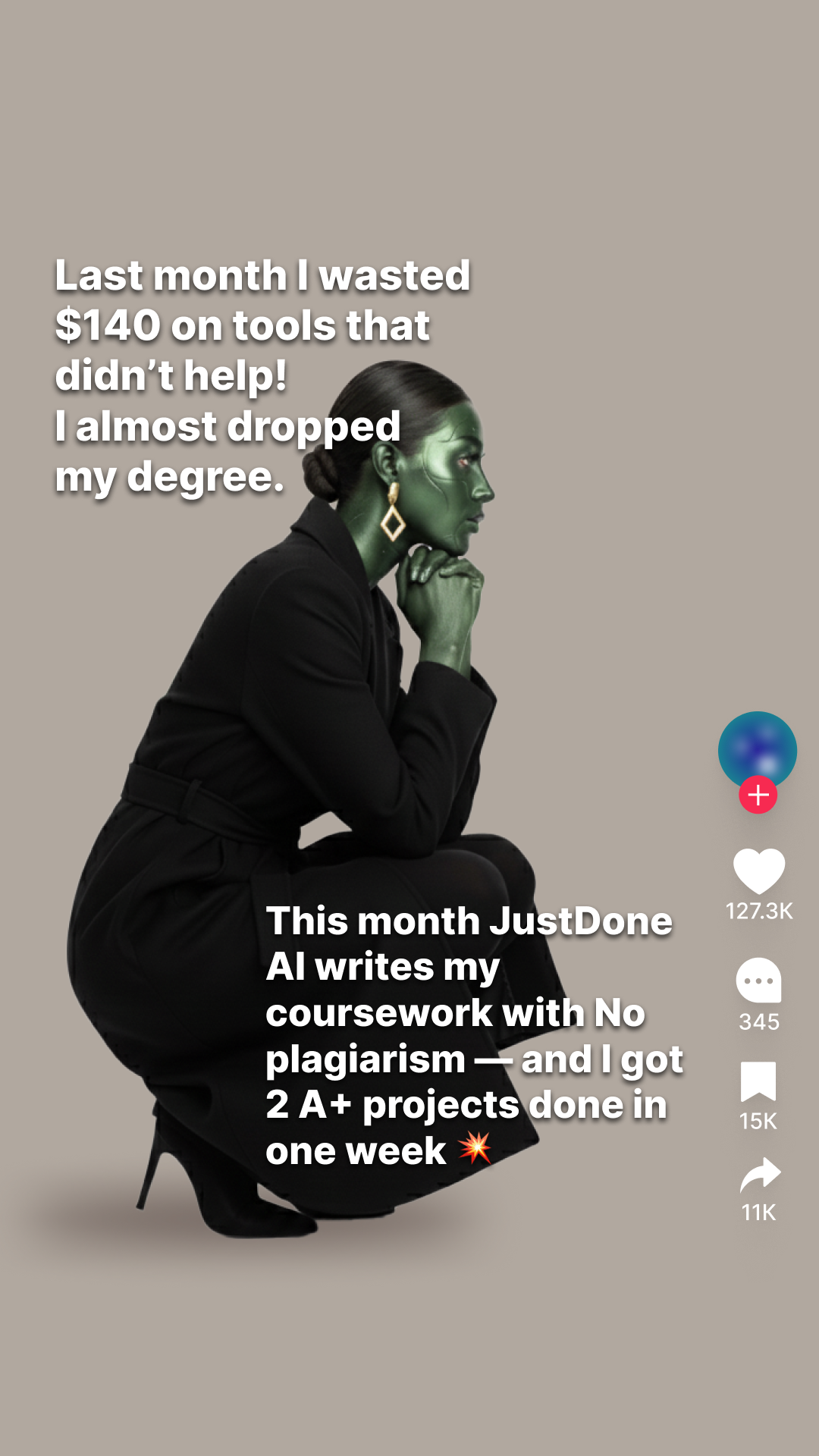 Justdone: All-in-one AI tool  Facebook ad