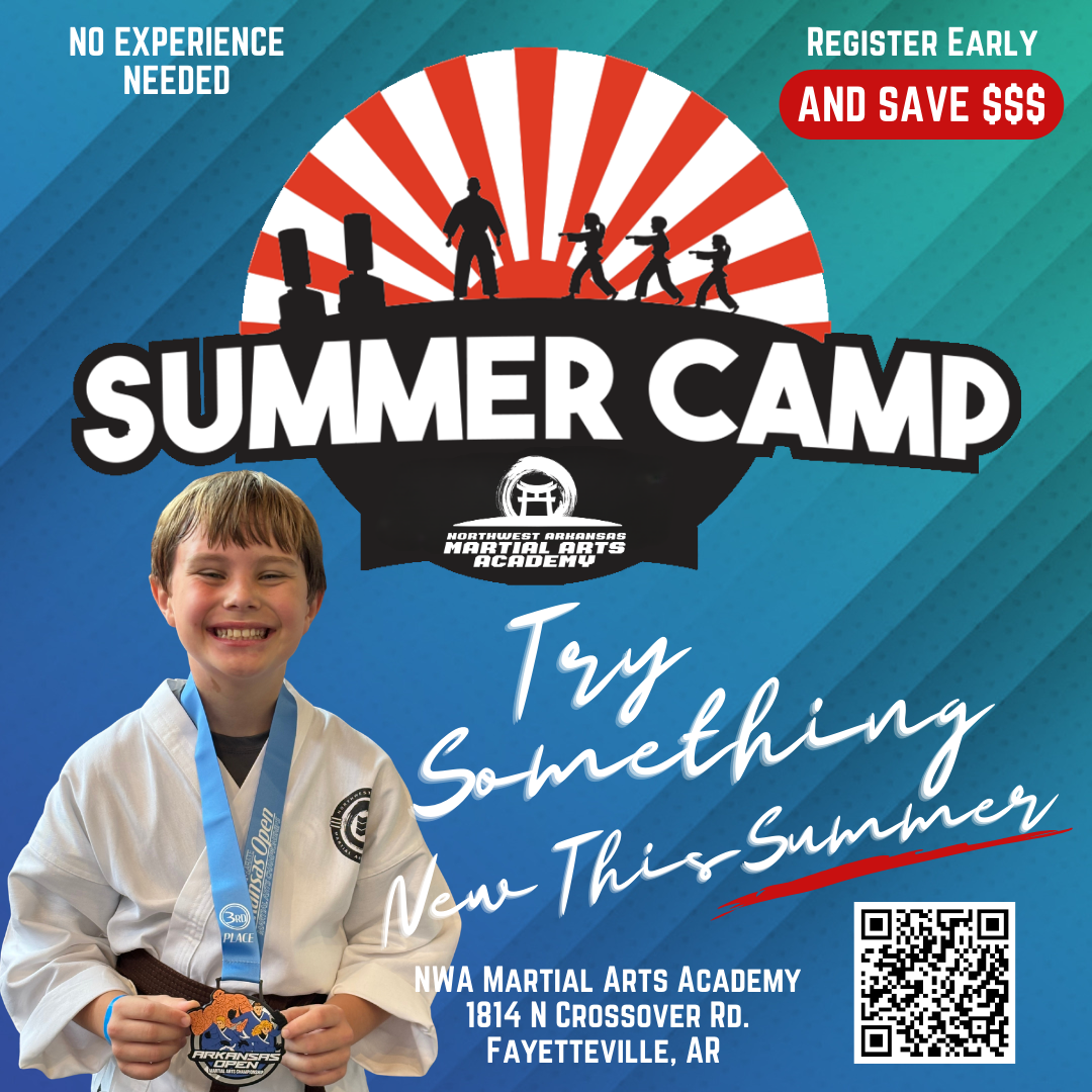 NWA Martial Arts Academy Facebook ad from Mar 30, 2026