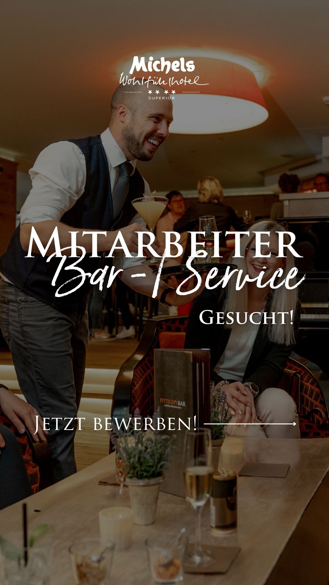 Michels Wohlfühlhotel 4 Sterne Superior - Wellnesshotel & Restaurant Facebook ad: Komm ins Team!