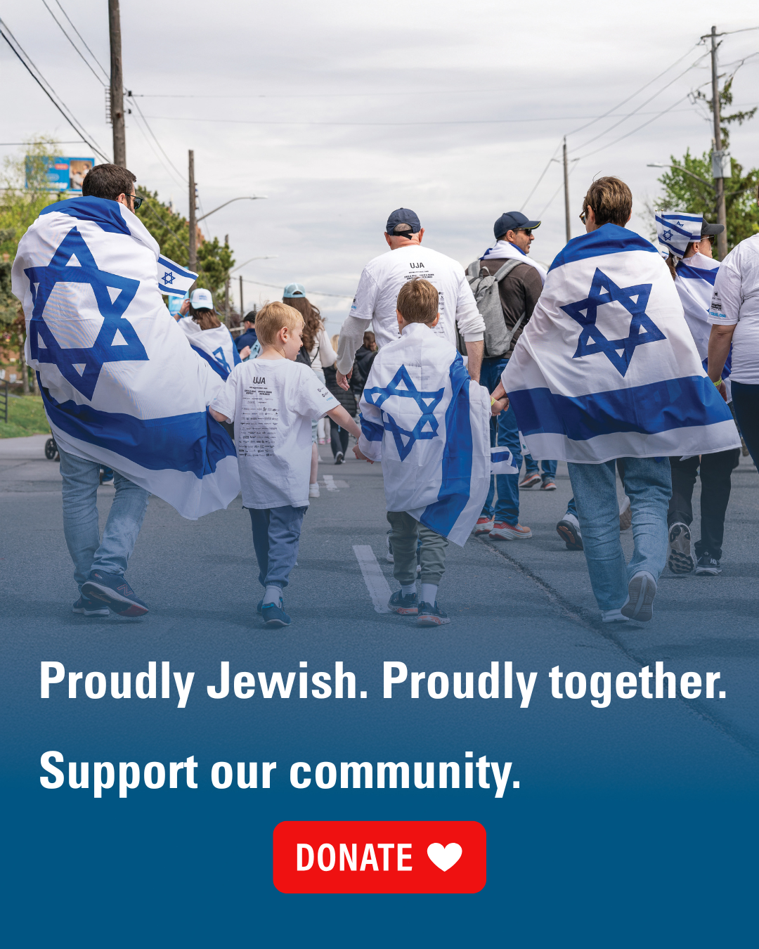 UJA Federation of Greater Toronto Facebook ad