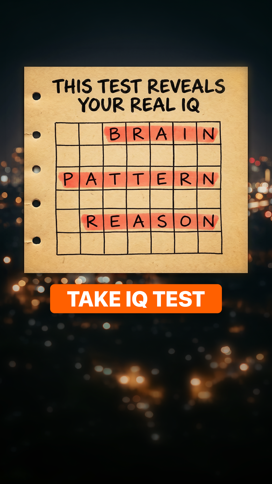My IQ Facebook ad