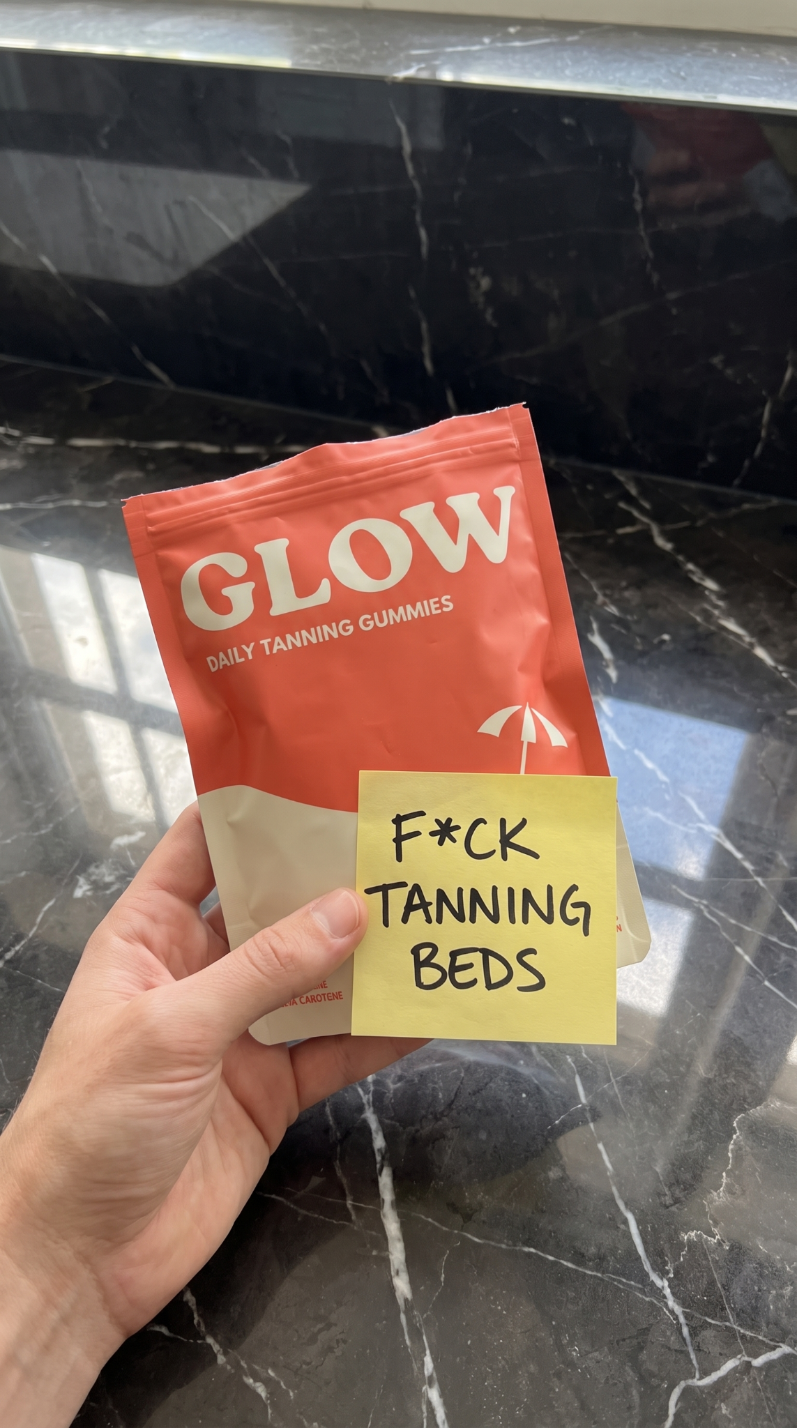 Glow Gummies Facebook ad
