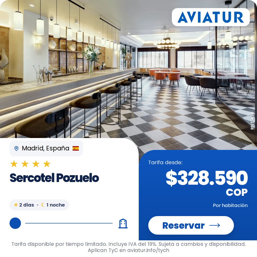 Aviatur Facebook ad