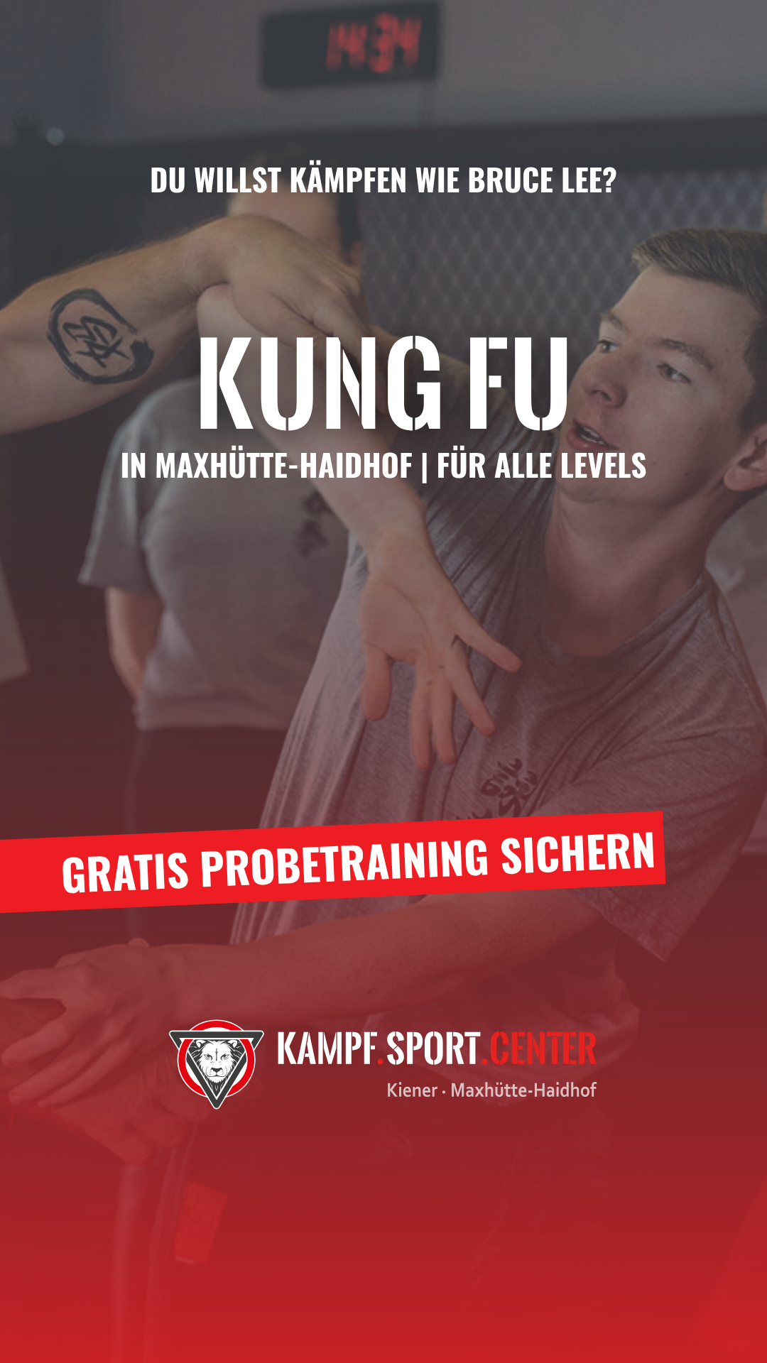 Kampf.Sport.Center Kiener Facebook ad from Jul 4, 2026