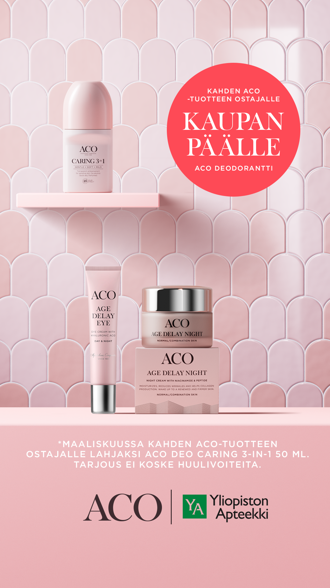 ACO Finland Facebook ad from Feb 28, 2026
