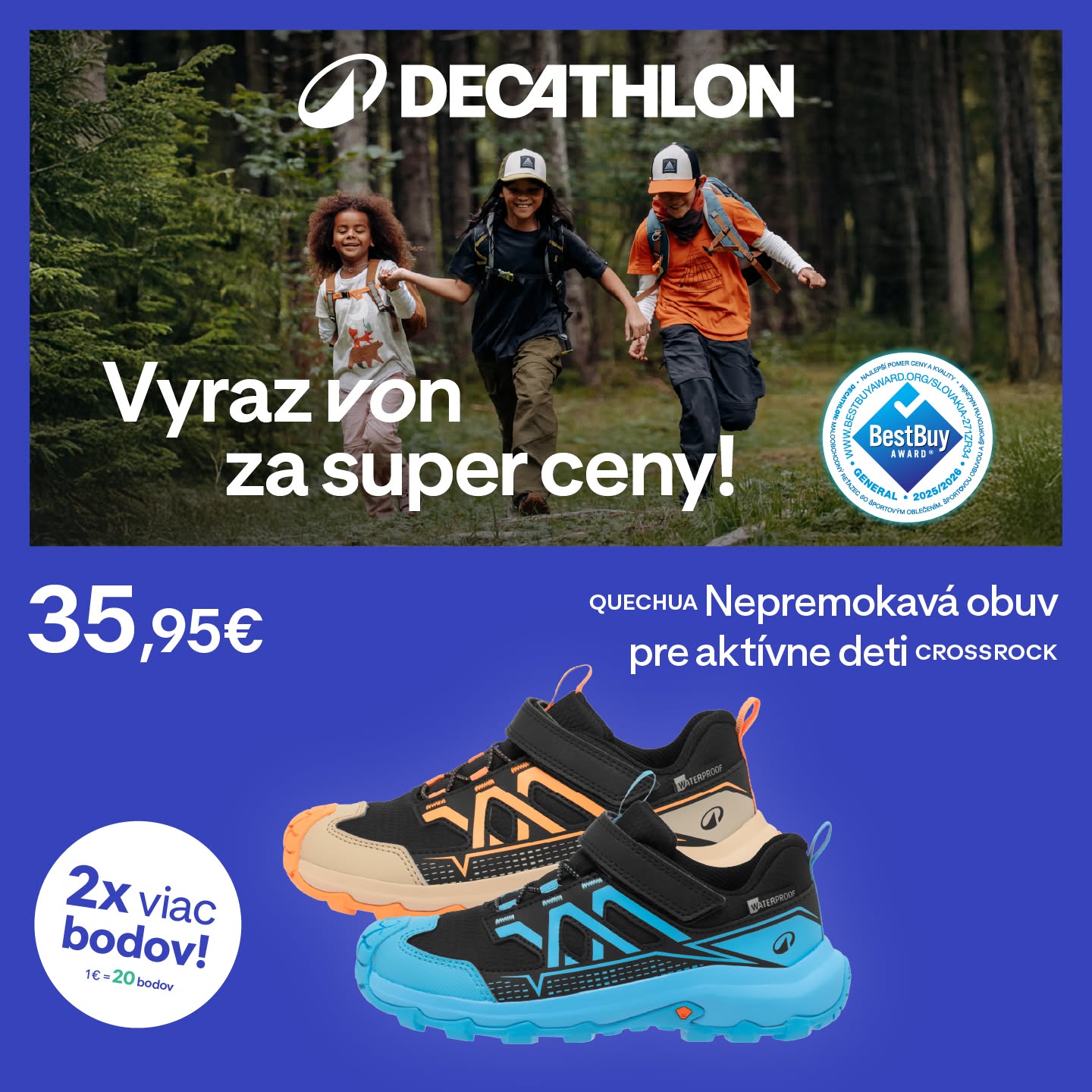 Decathlon Slovensko Facebook ad