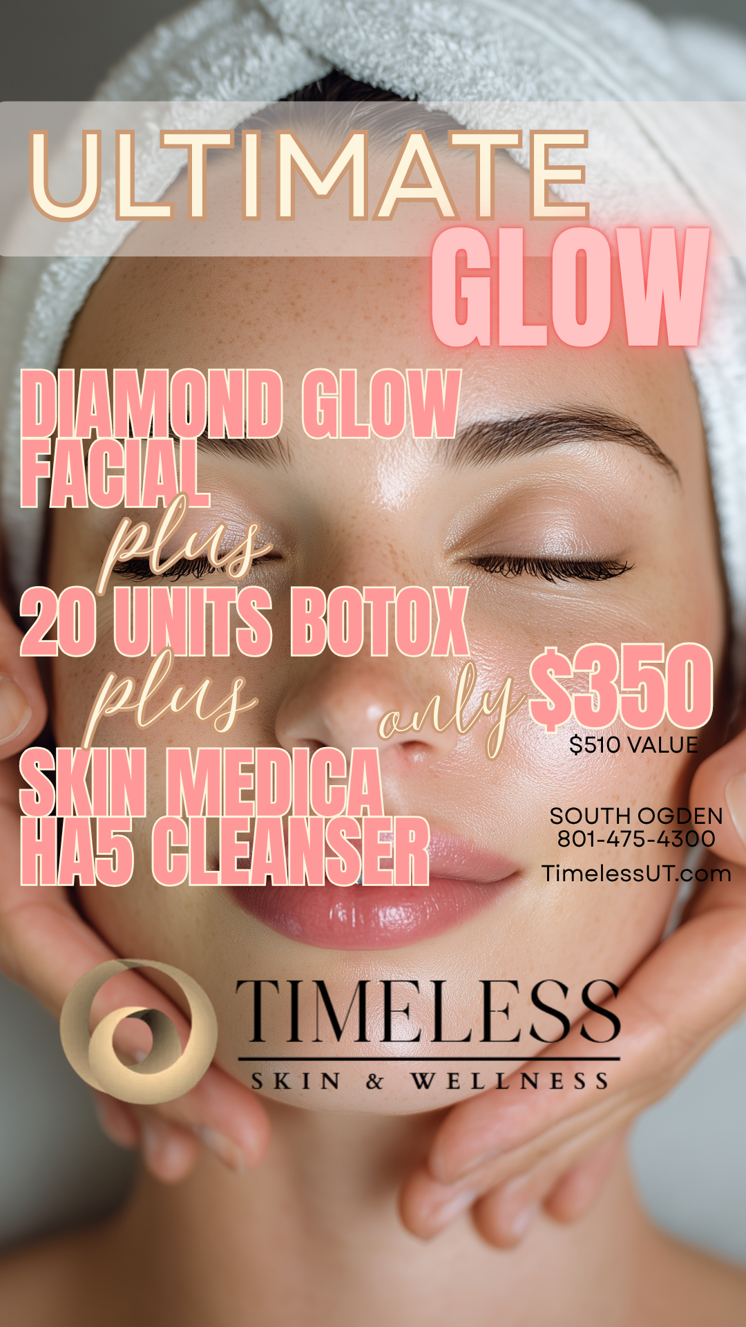 Timeless Skin & Wellness Facebook ad