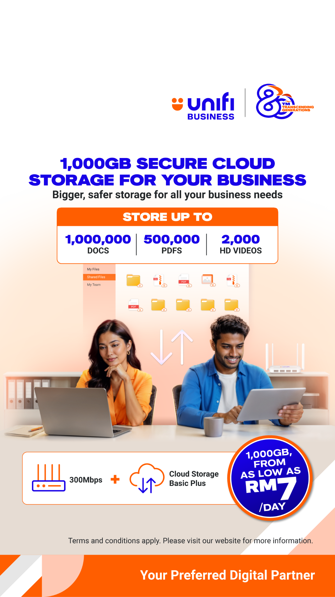 Unifi Business Facebook ad