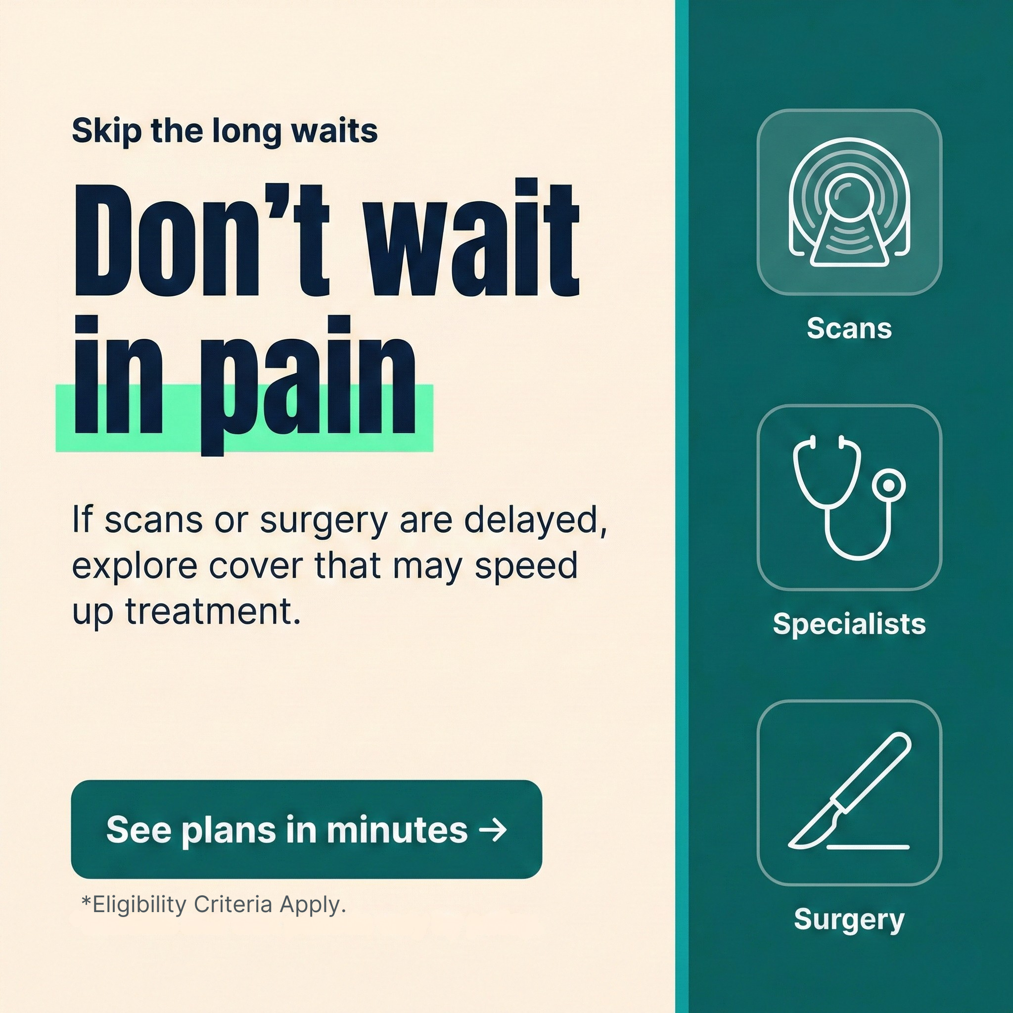 Handy Health Insurance Facebook ad from Feb 25, 2026