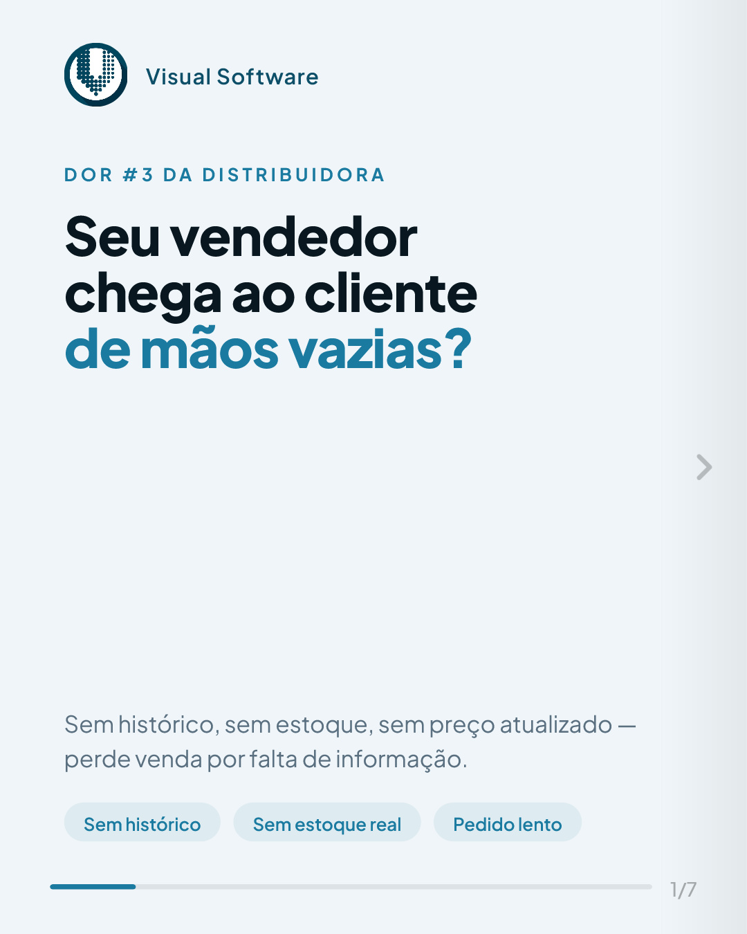 Visual Software Ltda Facebook ad: Seu vendedor externo liga pra sede pra saber…