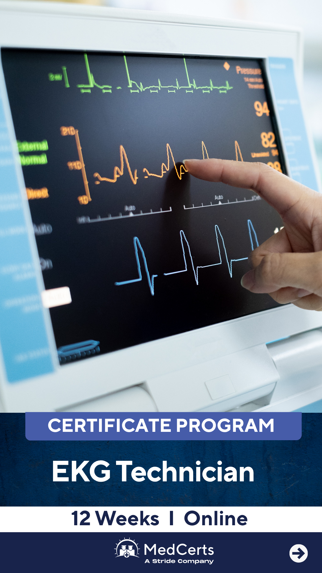 MedCerts Facebook ad