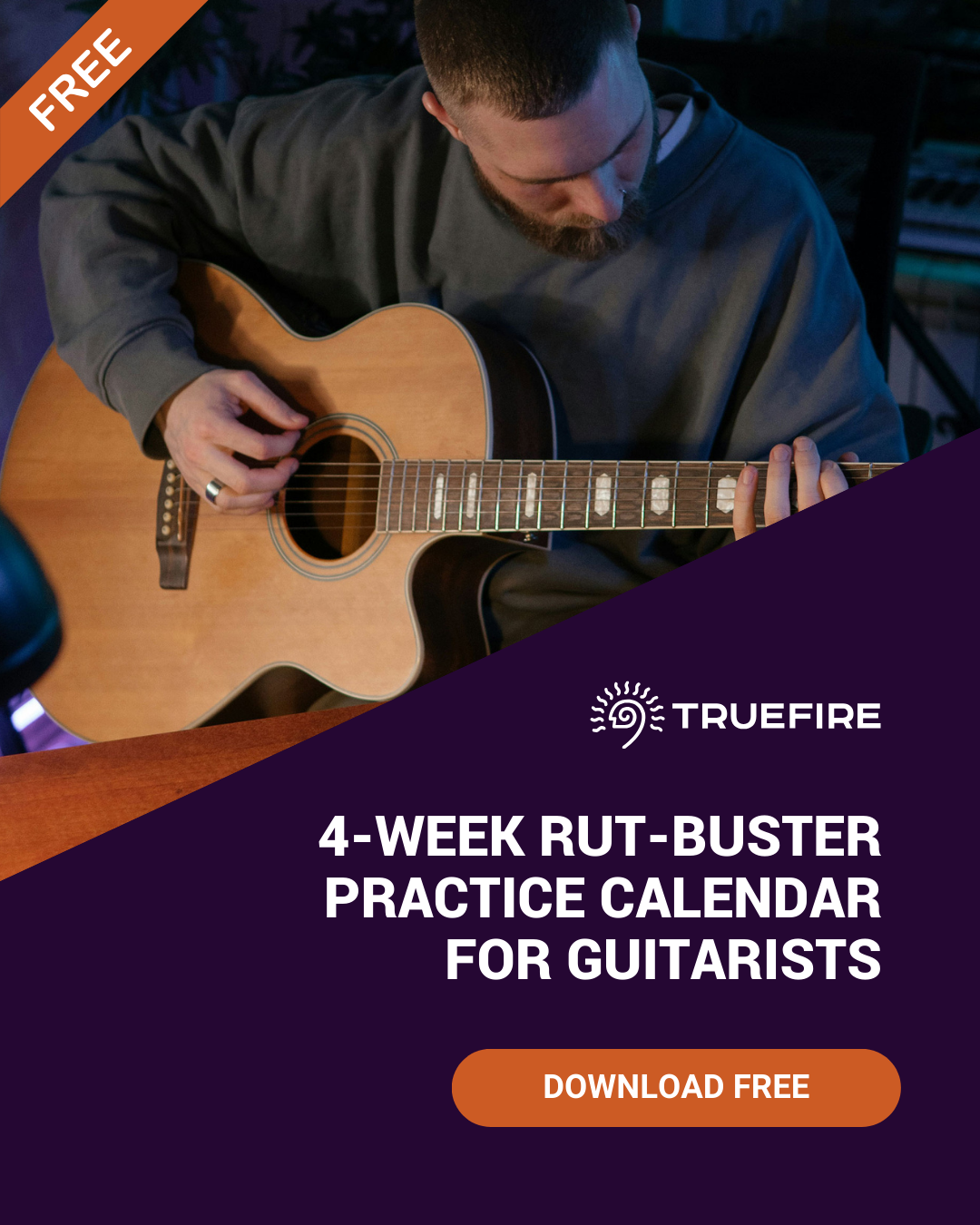 TrueFire Facebook ad