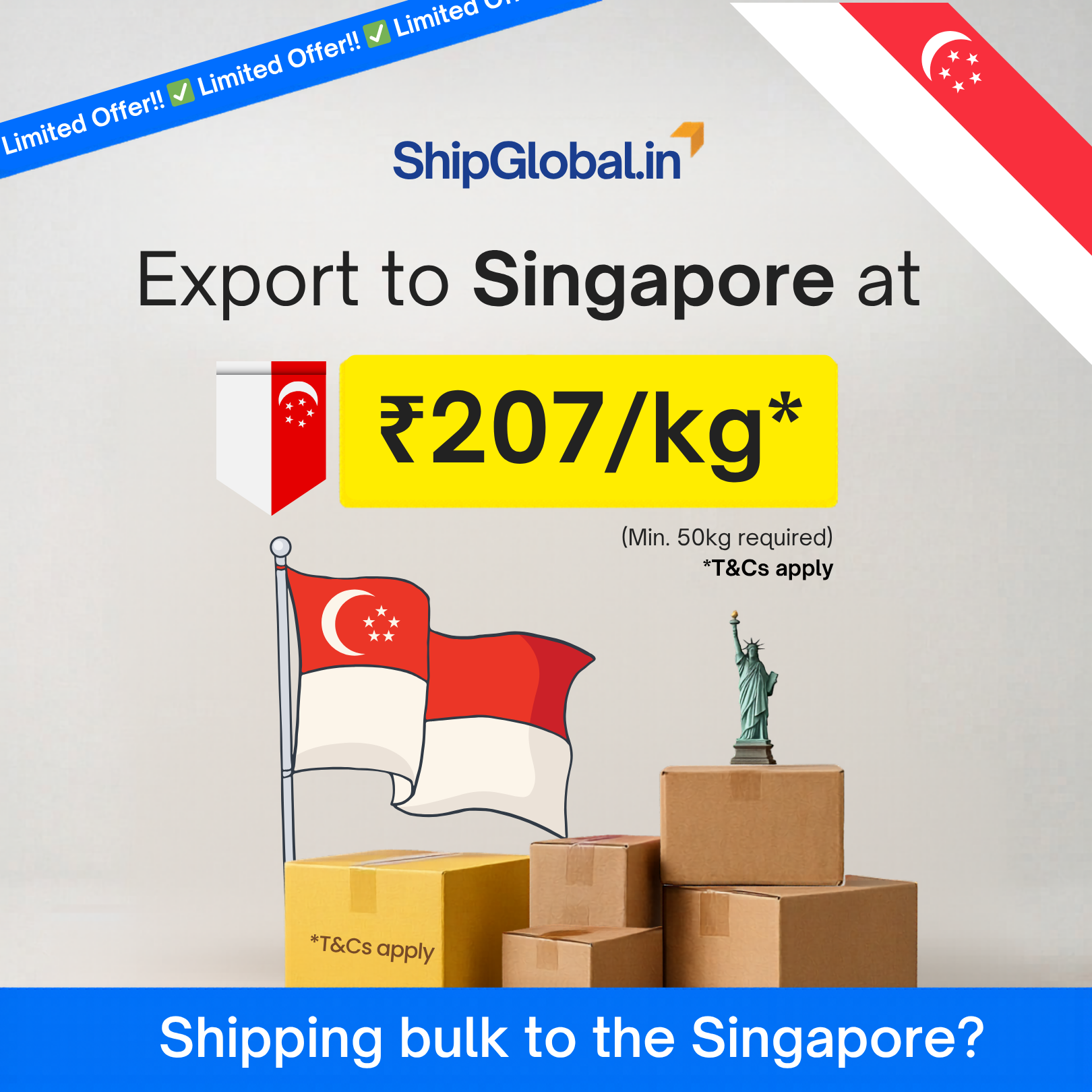 ShipGlobal.in Facebook ad