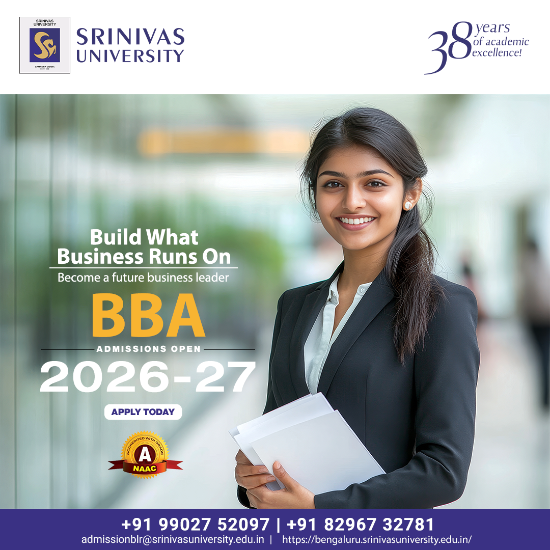 Srinivas University Facebook ad