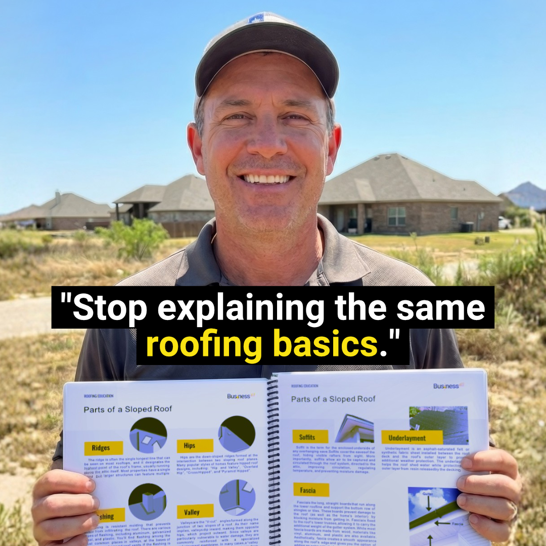 Business 411 Facebook ad: Roofing contractors nationwide trust this