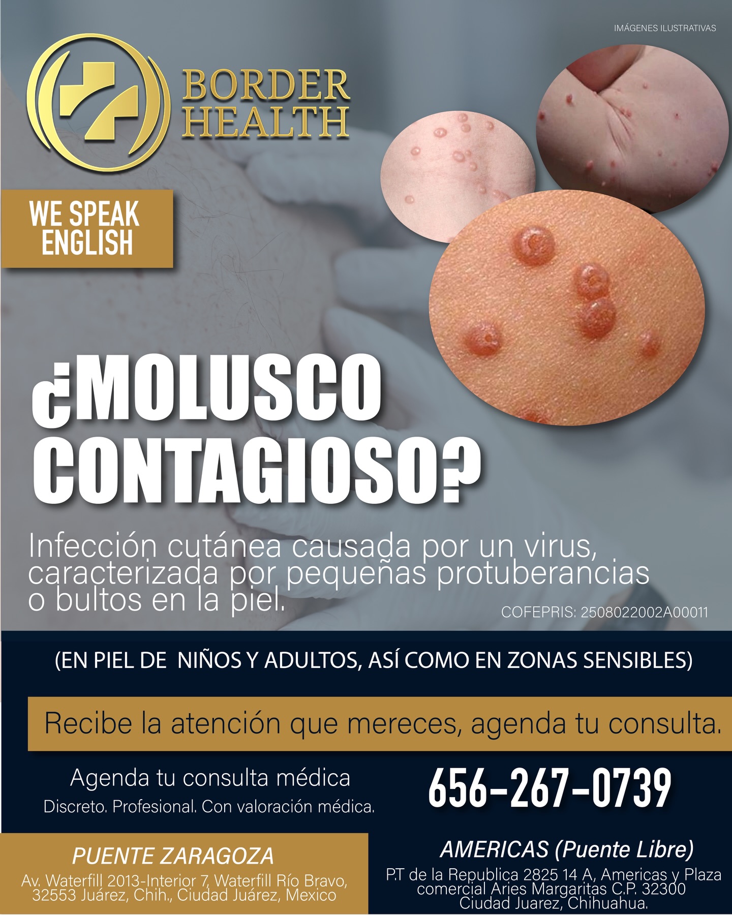Border Health - Consultorio médico Facebook ad