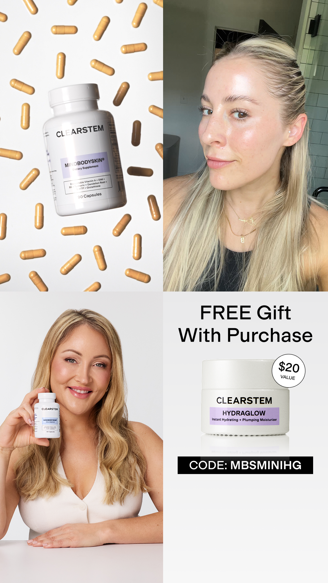 CLEARSTEM Skincare Facebook ad