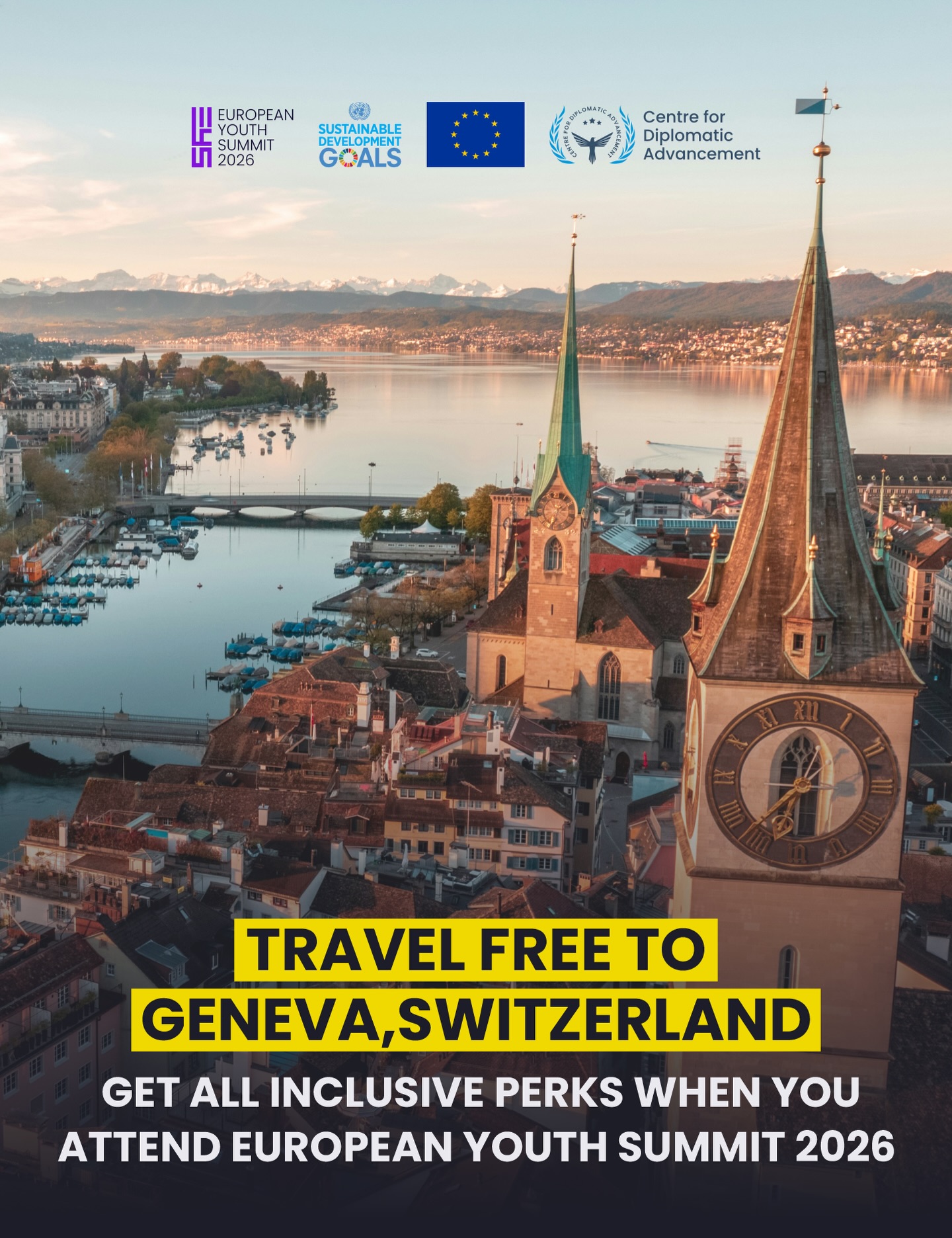 Centre for Diplomatic Advancement Facebook ad: European Youth Summit 2026 | Global Youth Leaders…