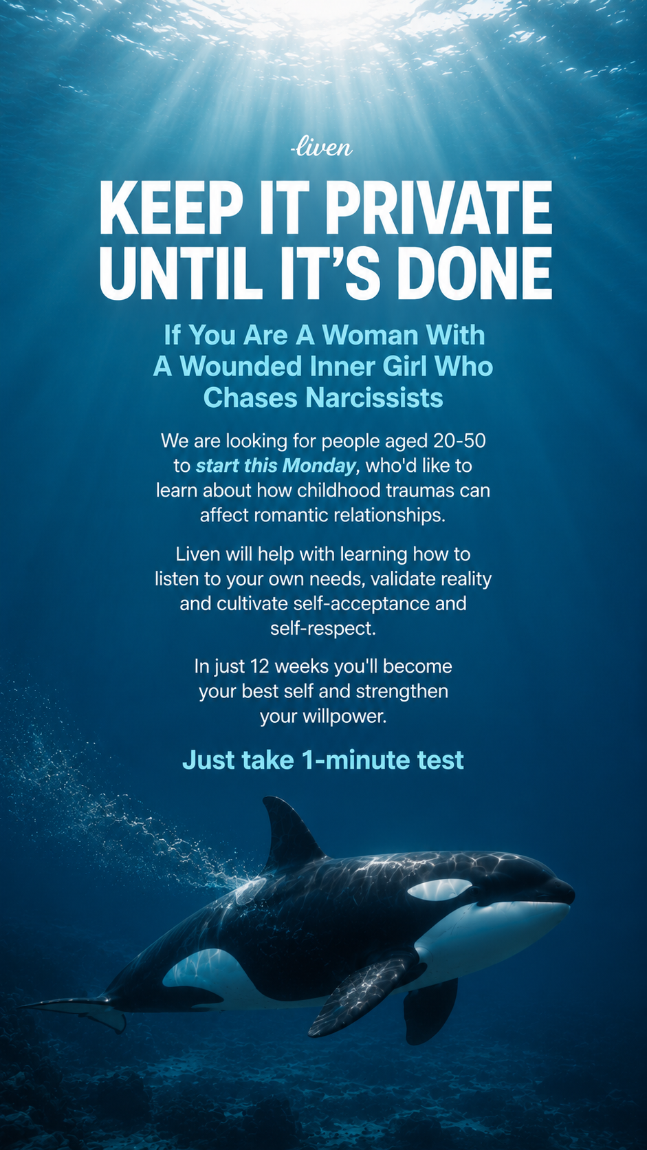 Olivia Parker Facebook ad