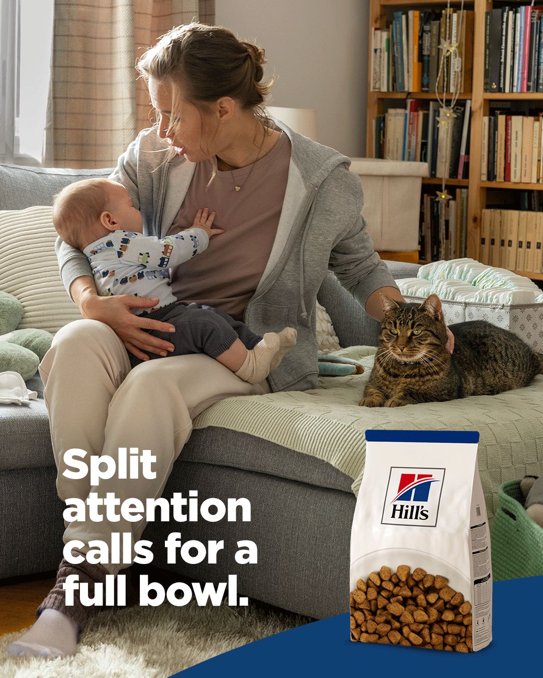 Hill’s Pet Nutrition Facebook ad: It’s okay if your cat’s food is the…