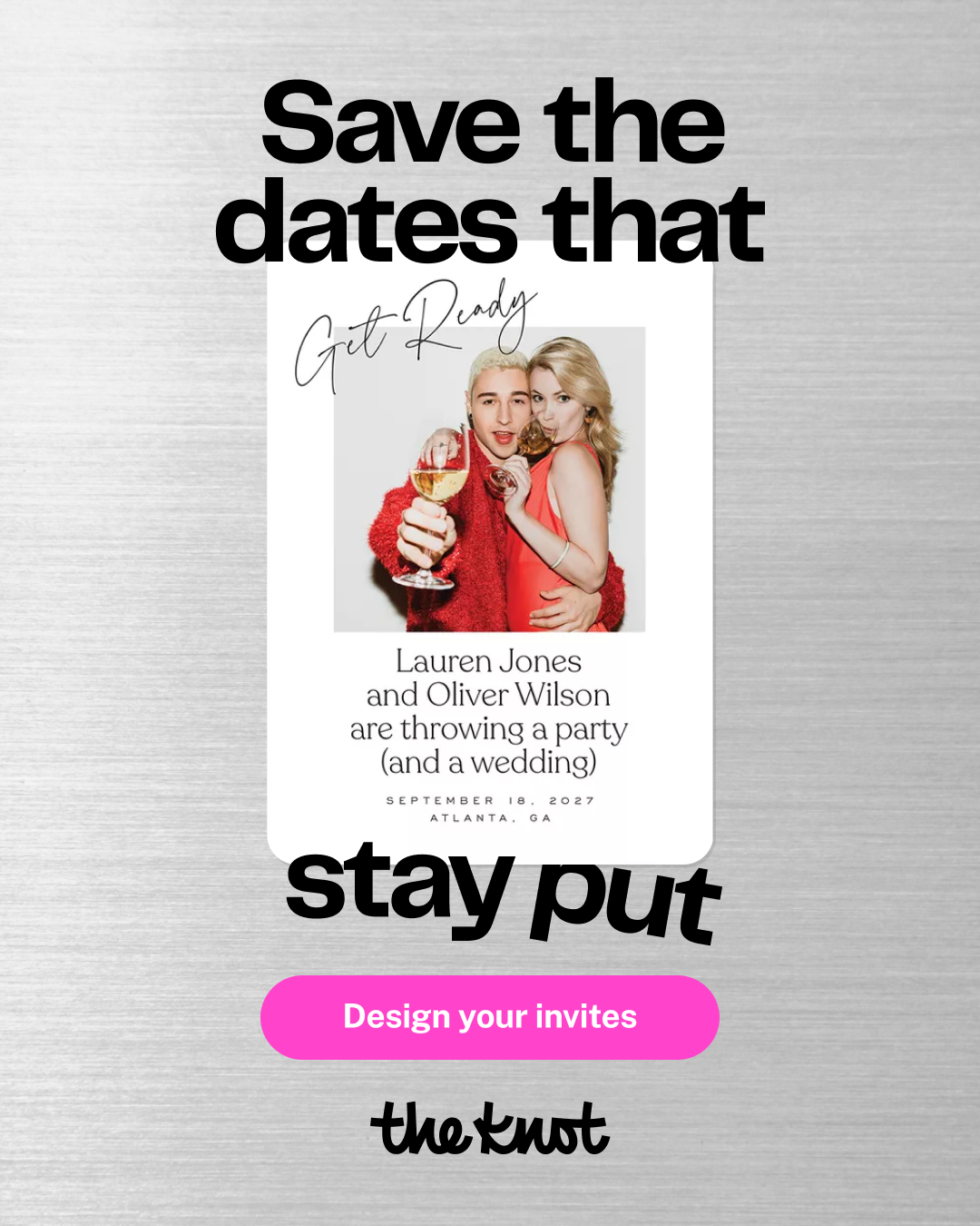 The Knot Facebook ad