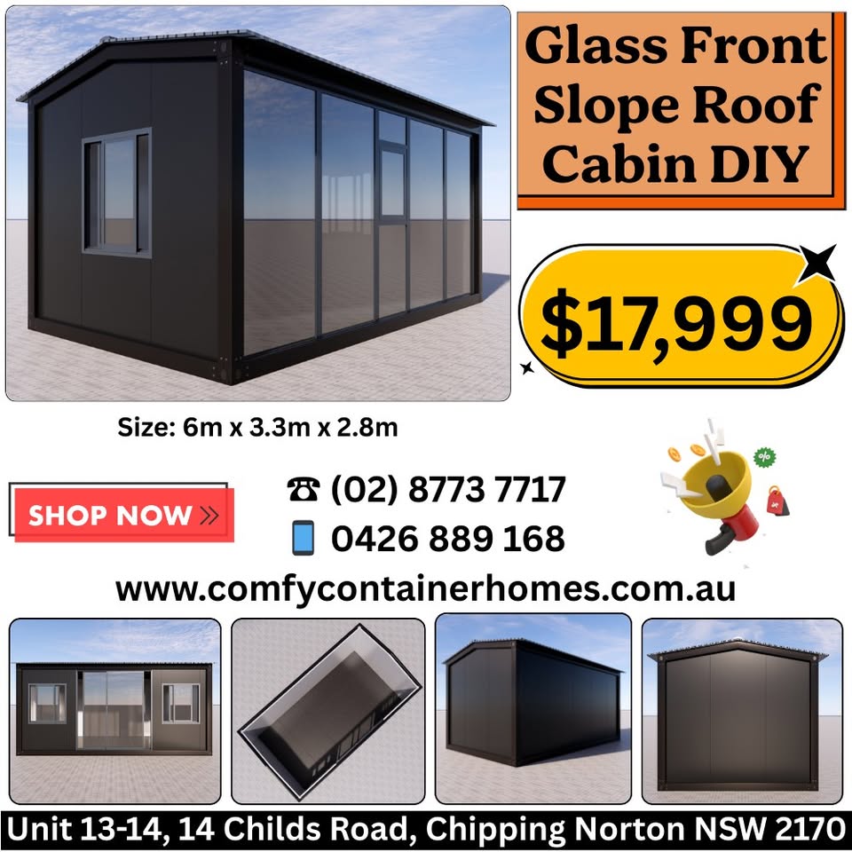 Comfy Container Homes Facebook ad: Container, Portable & Modular Homes | Comfy Container…