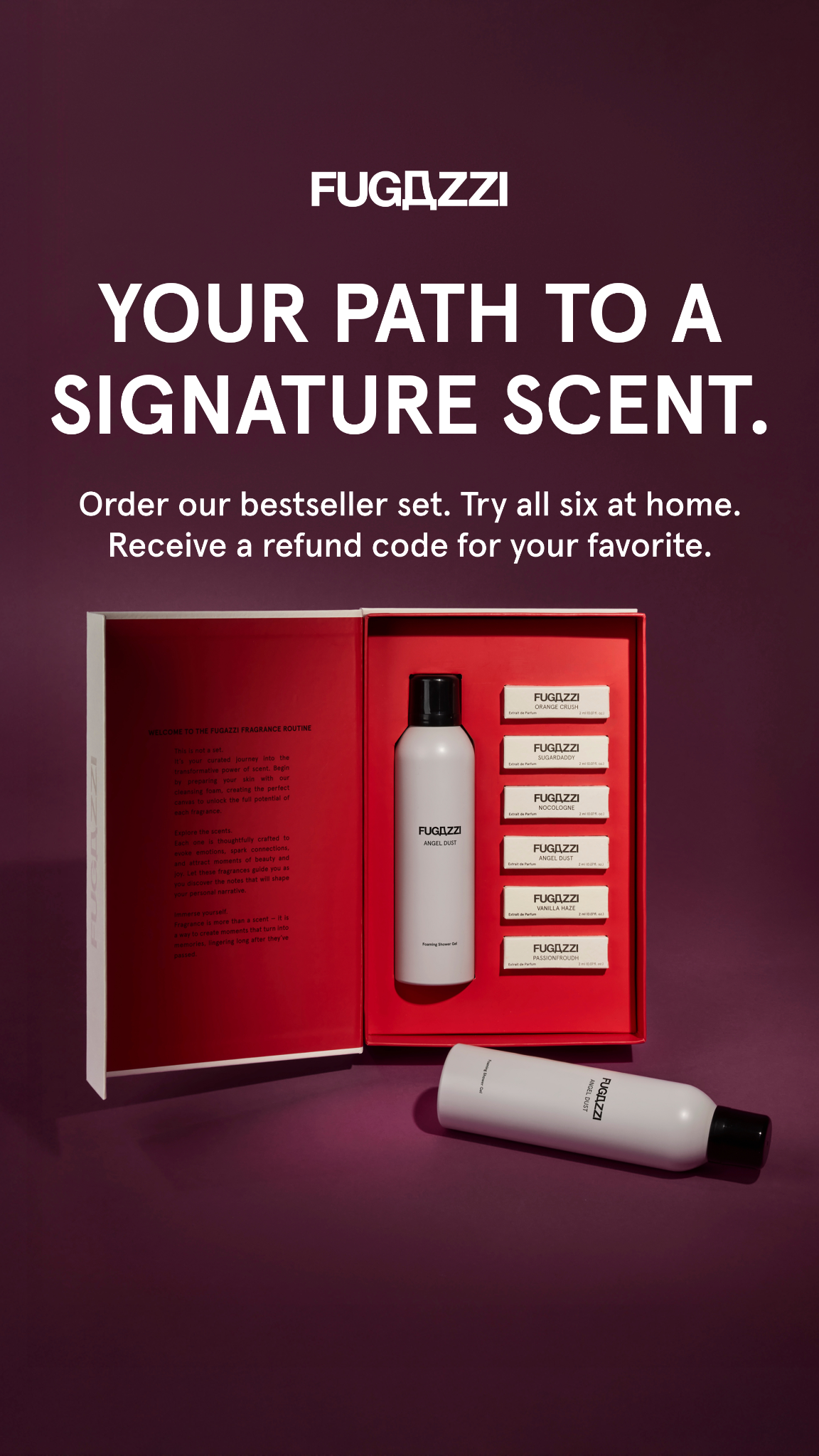 Fugazzi Fragrances Facebook ad