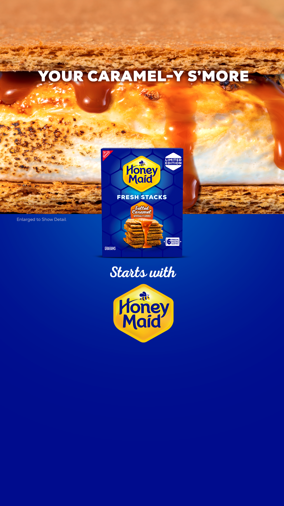 Honey Maid Facebook ad from May 21, 2026
