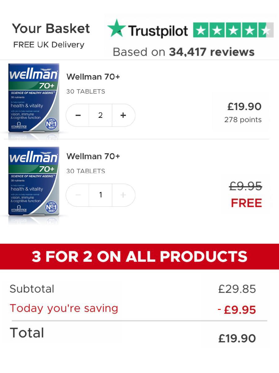 Vitabiotics Facebook ad