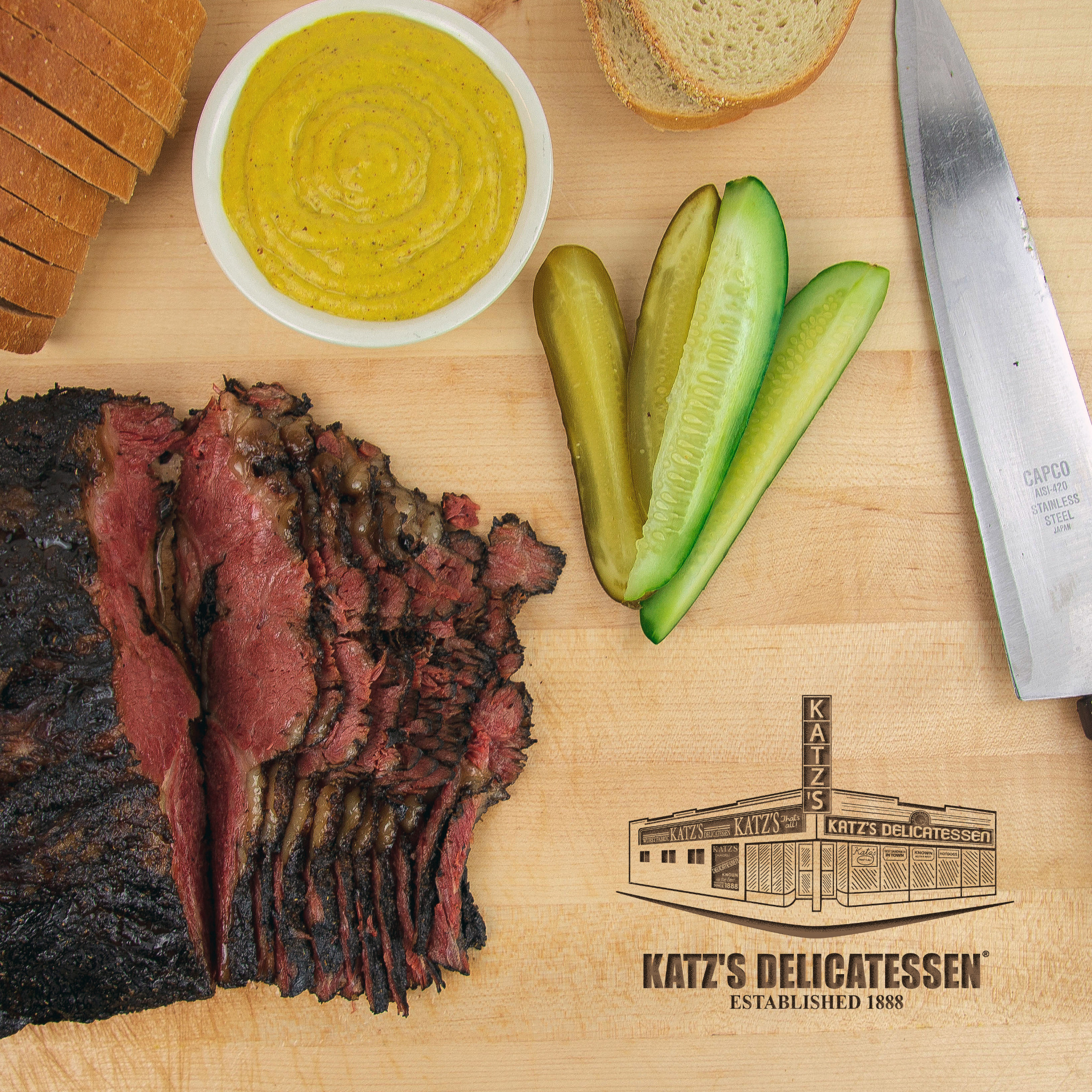Katz's Delicatessen Facebook ad