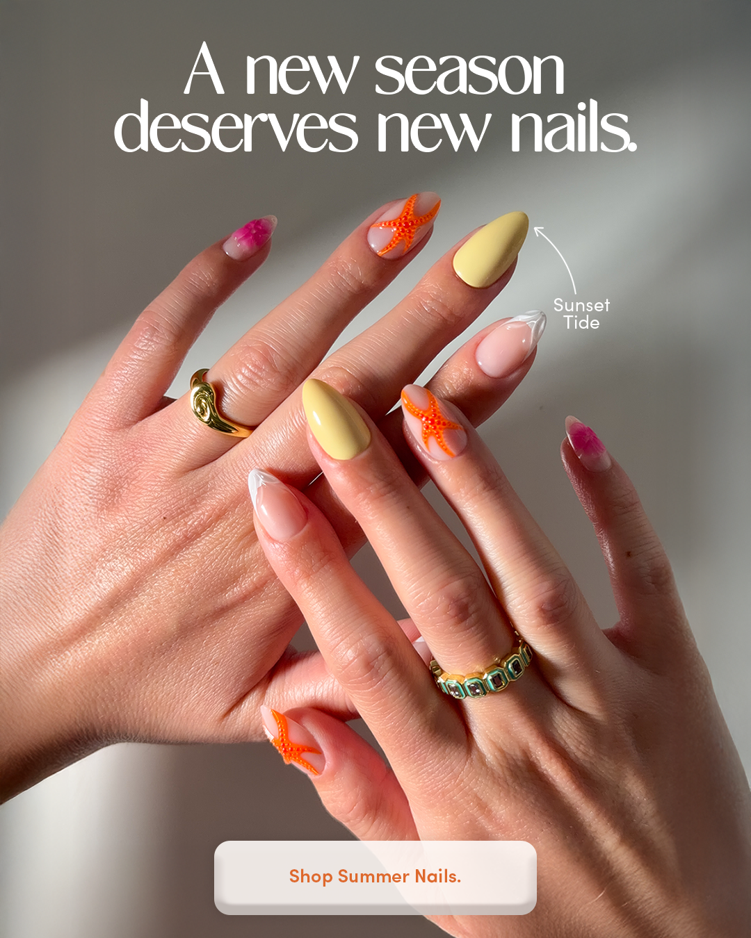 Glamnetic Facebook ad