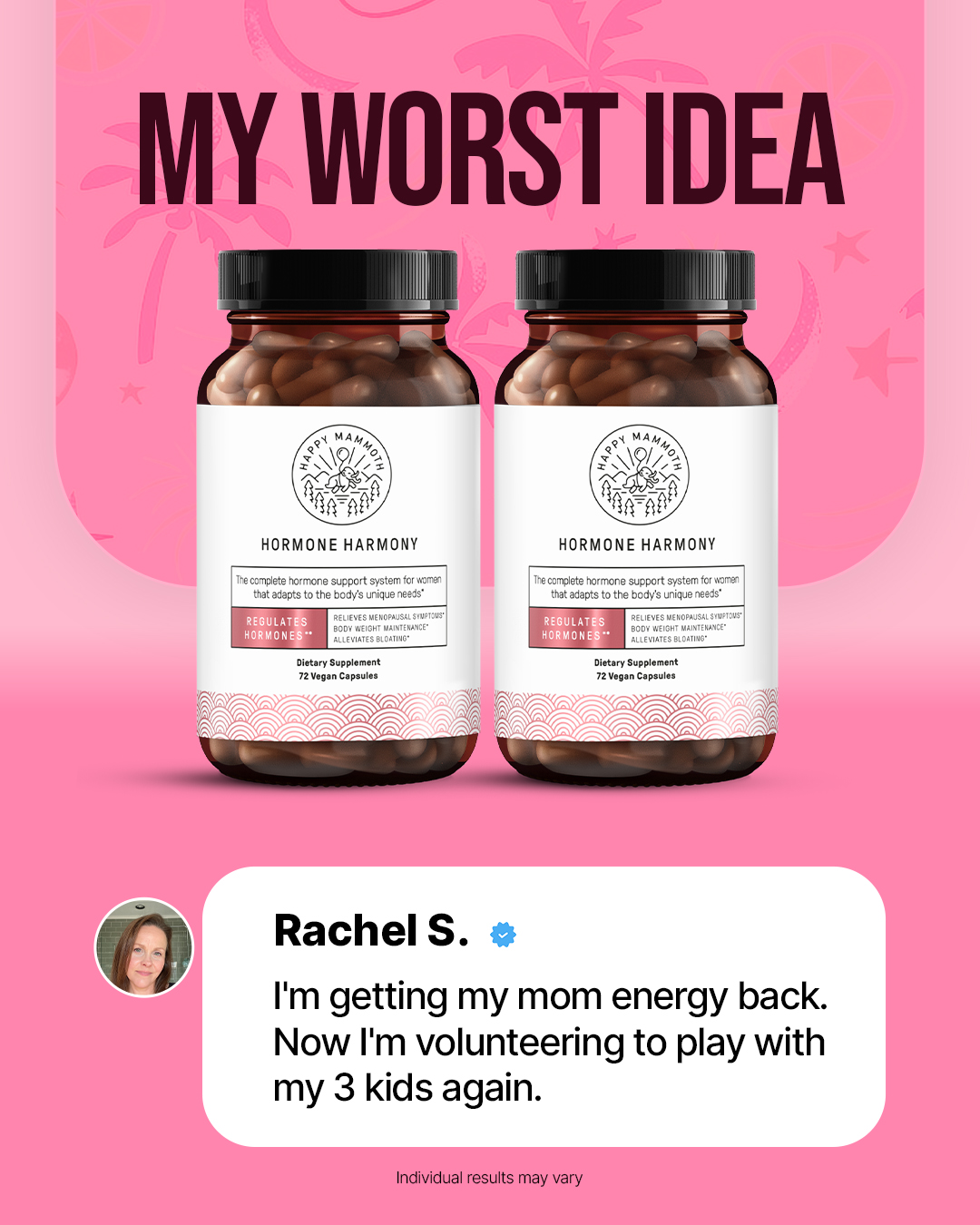 Happy Mammoth Facebook ad: It’s been years since I’ve felt and looked this good…