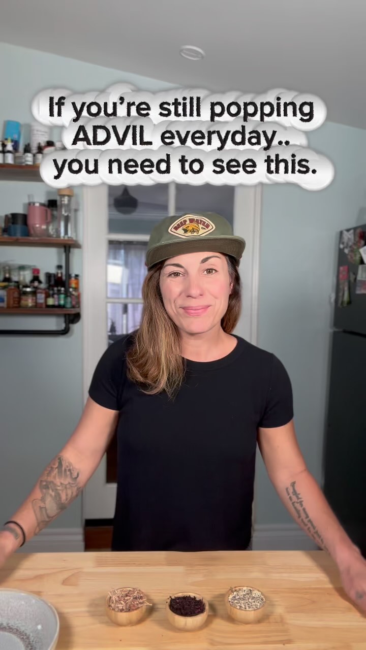 The Loose Leaf Tea Facebook ad: If you’re still popping Advil every day… you…