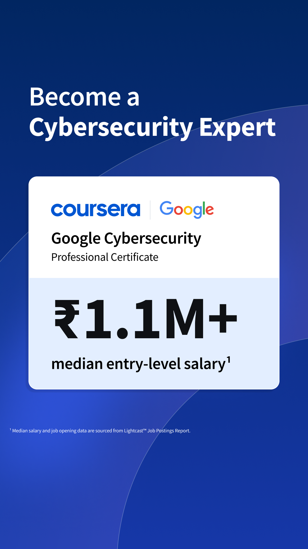 Coursera Facebook ad